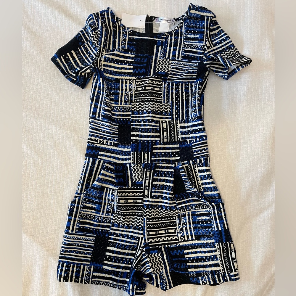 NWT Sensational Collection Romper size small